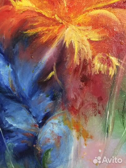 Картина маслом на холсте абстракция