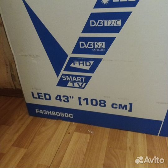 Телевизор SMART tv с wifi 43 дюйма