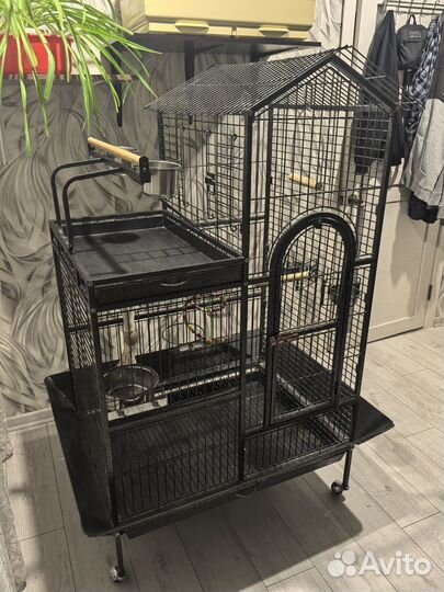 Клетка для крупных и средних попугаев