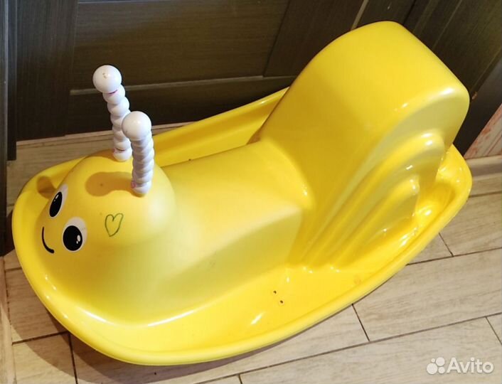 Детская качалка улитка