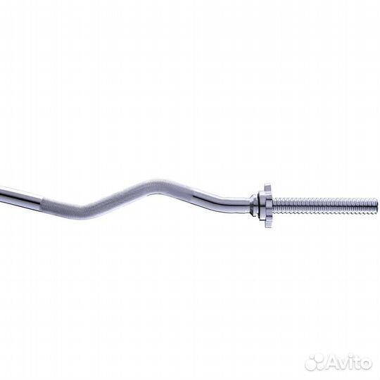 Гриф для штанги EZ-образный Voitto, d-30 мм