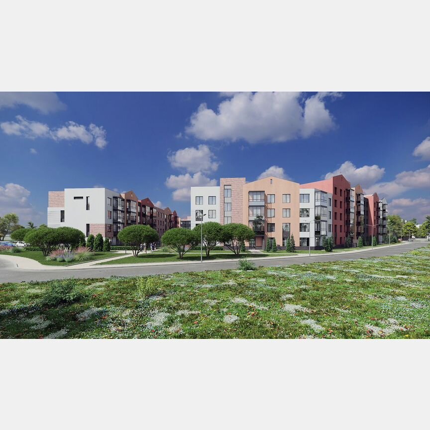 3-к. квартира, 84,4 м², 1/5 эт.