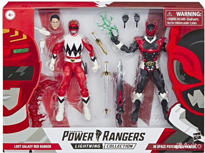 Power Rangers Lightning Collection Red Ranger & Ps
