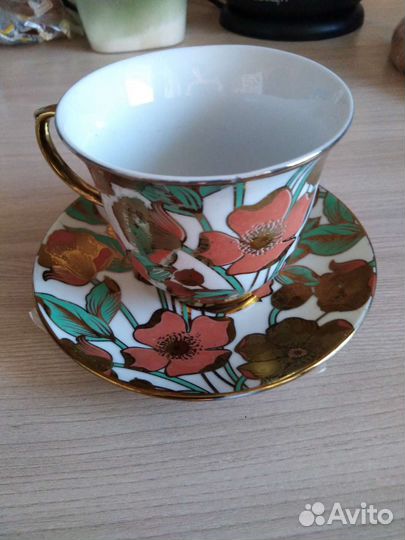 Чашка с блюдцем