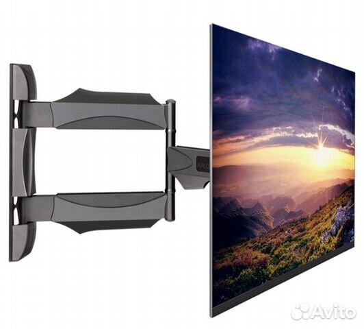 Кронштейн для тв поворотный до 55 дюймов