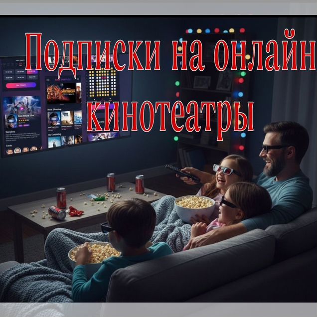 Подписки на онлайн кинотеатры