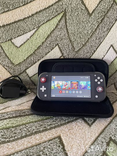 Nintendo switch lite прошитый 128gb