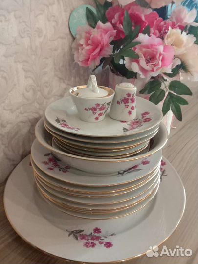 Сервиз столовый,Дулево,ссср