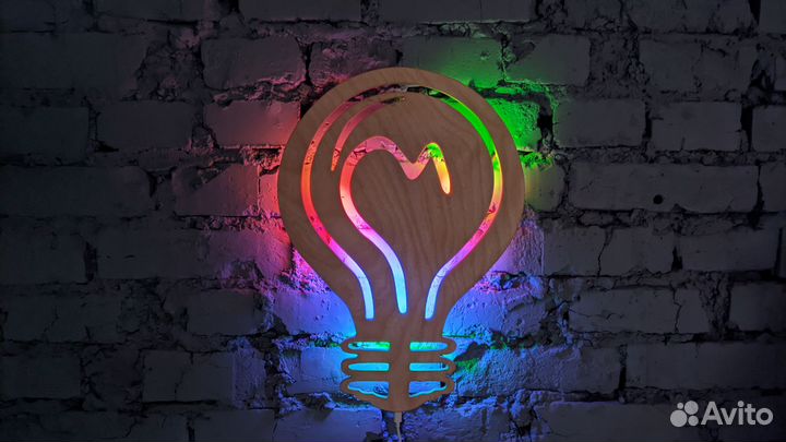 Декоративная лампа