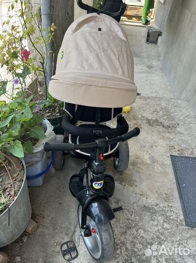 Велосипед с родительской ручкой