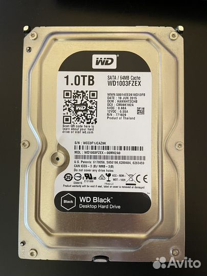 HDD WD Black 1 TB