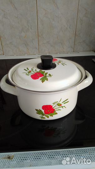 Кастрюля эмалированная/Бидоны эмаль