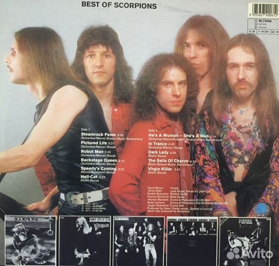 Best of Scorpions LP 2 шт