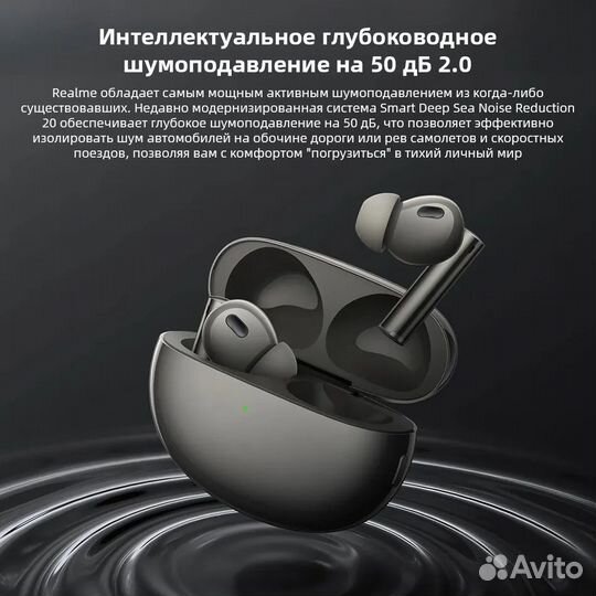 Наушники Realme Buds Air 6 Pro, Глобал