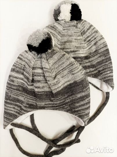 Шапочки reima для малышей от 0 до года шерсть