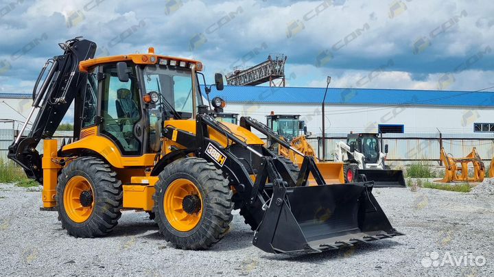 Экскаватор-погрузчик Shanmon 388H, 2023