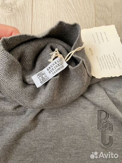 Мужская Кашемировая водолазка Brunello Cucinelli