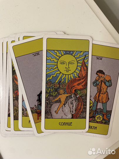 Карты Таро Уэйта taro Райдера Уэйта подарок 8 март