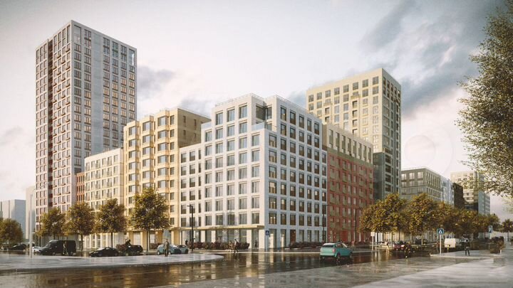 2-к. квартира, 46,5 м², 9/15 эт.