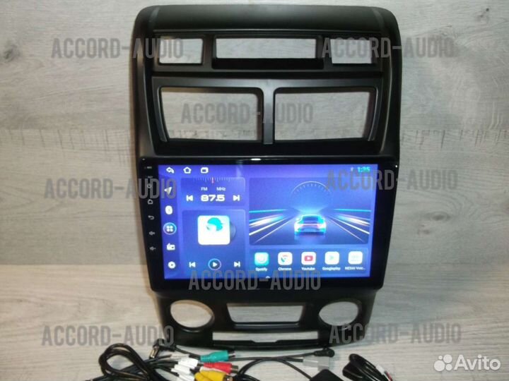 Магнитола Kia Sportage 2 Android 2/32 GPS WiFi