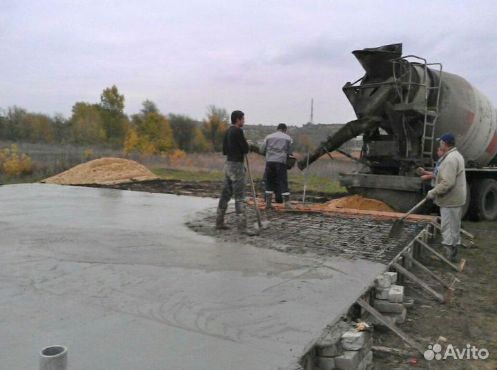 Бетон с завода