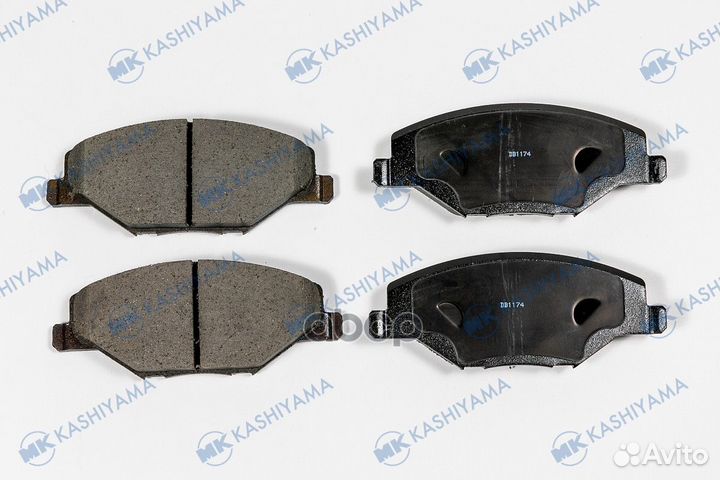 Колодки тормозные D30008H MK kashiyama