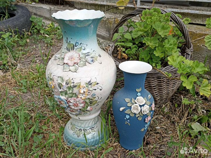 Ваза напольная фарфоровая