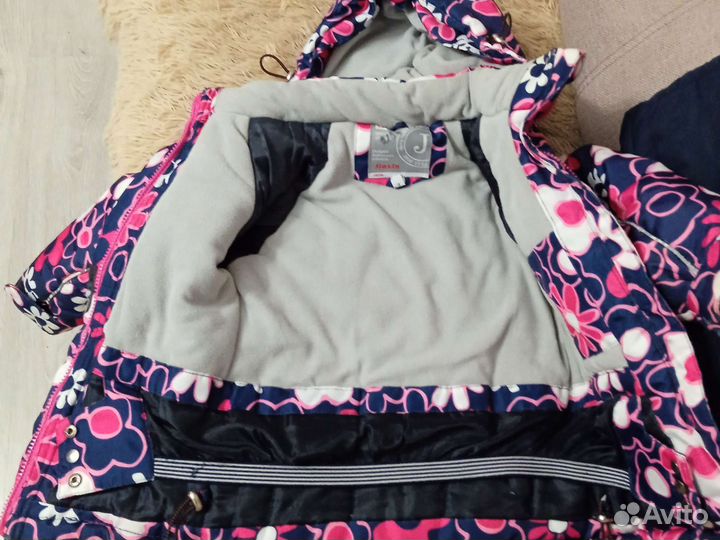 Зимний костюм для девочки 98