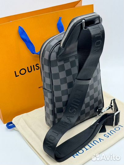 Сумка Мини avenue sling Louis Vuitton