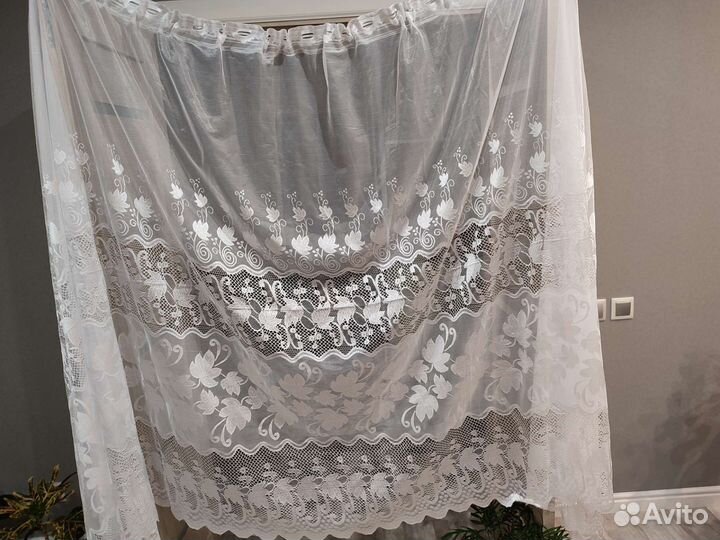 Тюль на кухню