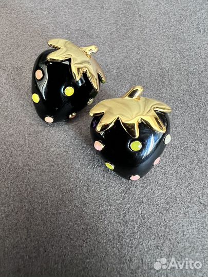 Серьги ягодки