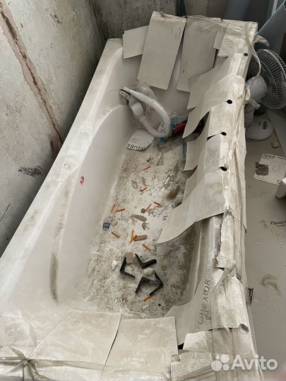 Ванна акриловая новая