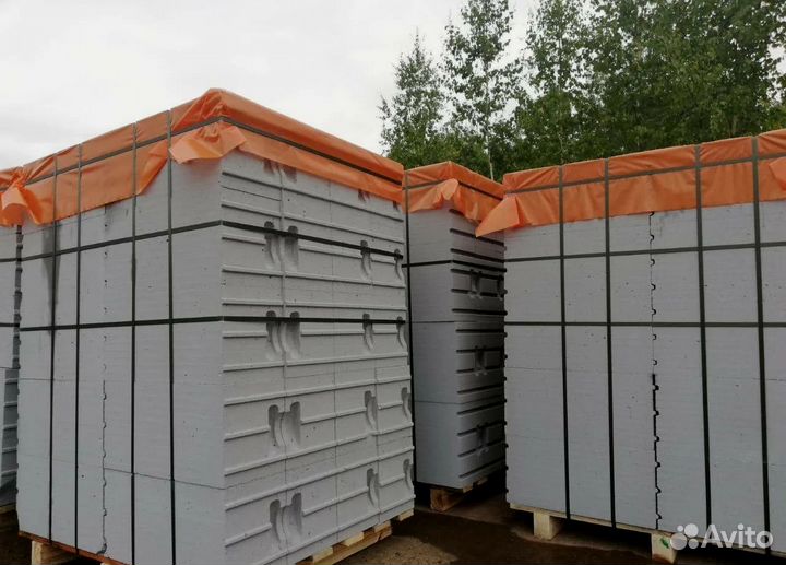 Газоблок 600 x 400 x 200 мм