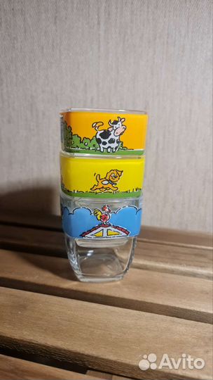 Стаканы детские набор 3 шт