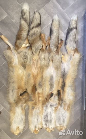 Натуральный мех лисы