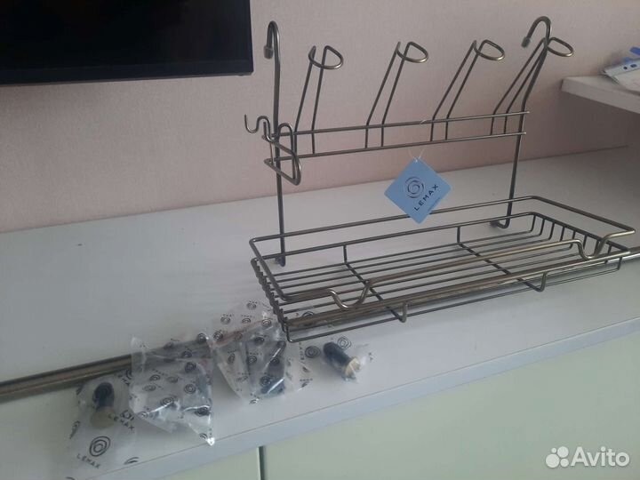 Рейлинг для кухни, полочка