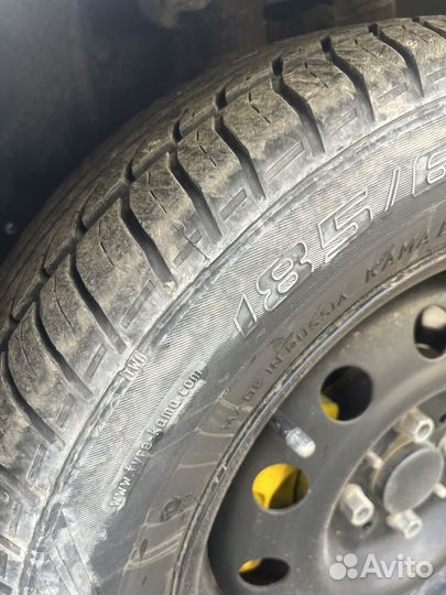 Штампы диски r14 на ваз с резиной