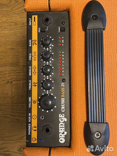 Басовый комбоусилитель orange crush bass 25