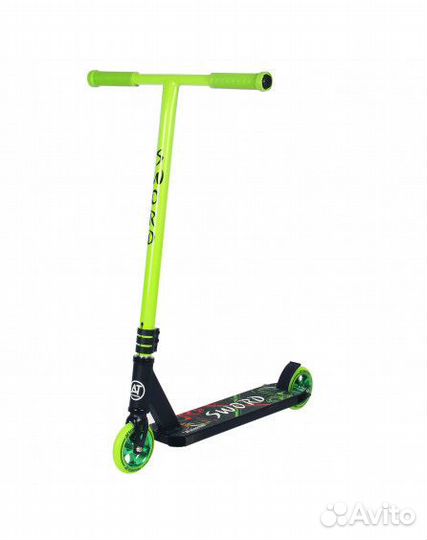 Самокат трюковый AT Scooters Sword зеленый Новый
