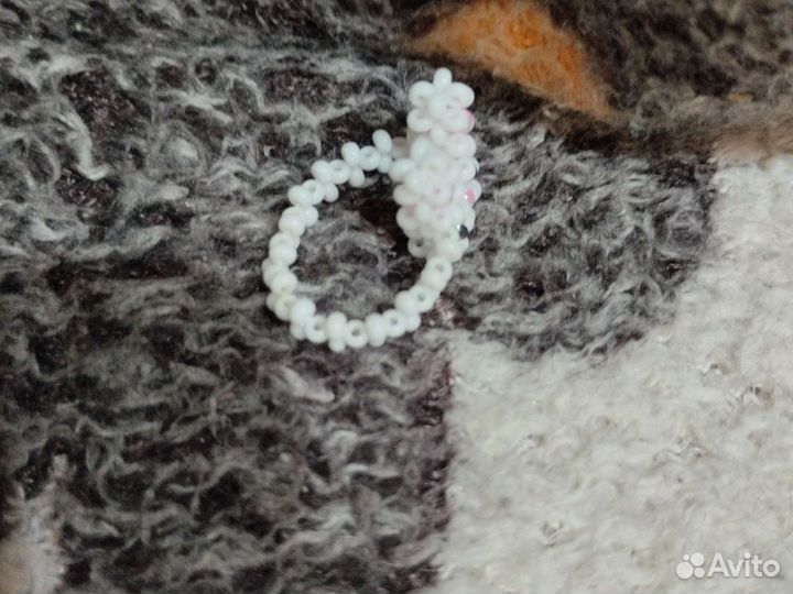 Кольцо из бисера