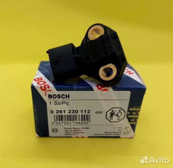 Датчик давления и температуры топлива 0261230112