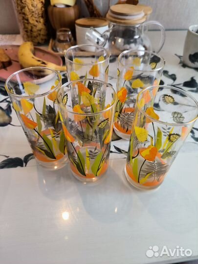 Бокалы, 5 штук