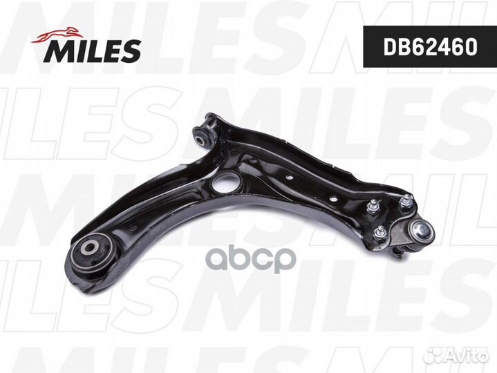 Рычаг VW polo 01-09/skoda fabia 07- пер.подв.лев