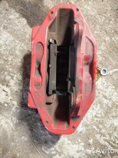 Тормозная система brembo kia stinger 3,3