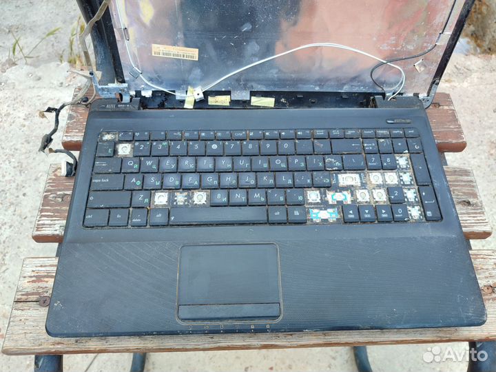 Asus x52n в разборе