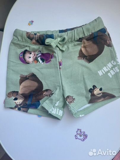 Одежда для мальчиков и девочек H&M маша и медведь