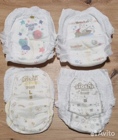 Подгузники трусики 4 l