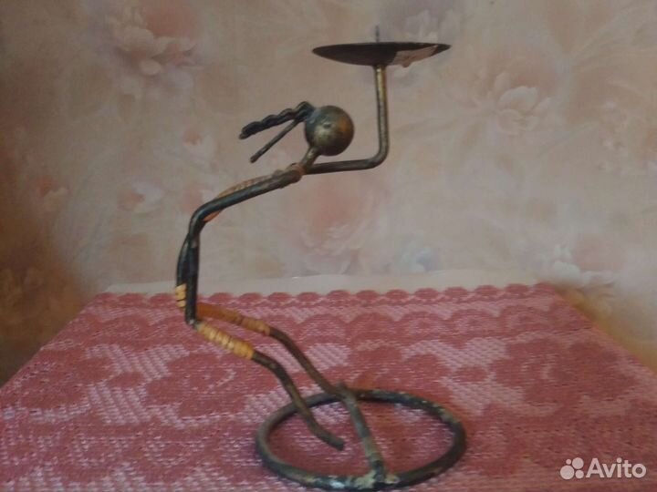 Подсвечник,латунь