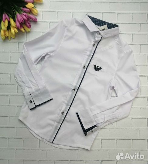 Рубашка школьная