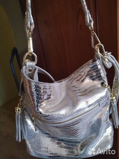 Cумка золотистая